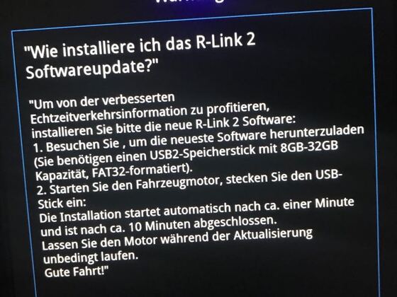 R-Link 2 Update