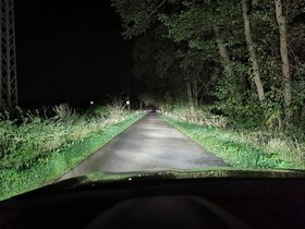 Fernlicht mit 4 Philips Ultinon Pro6000 H7-LED